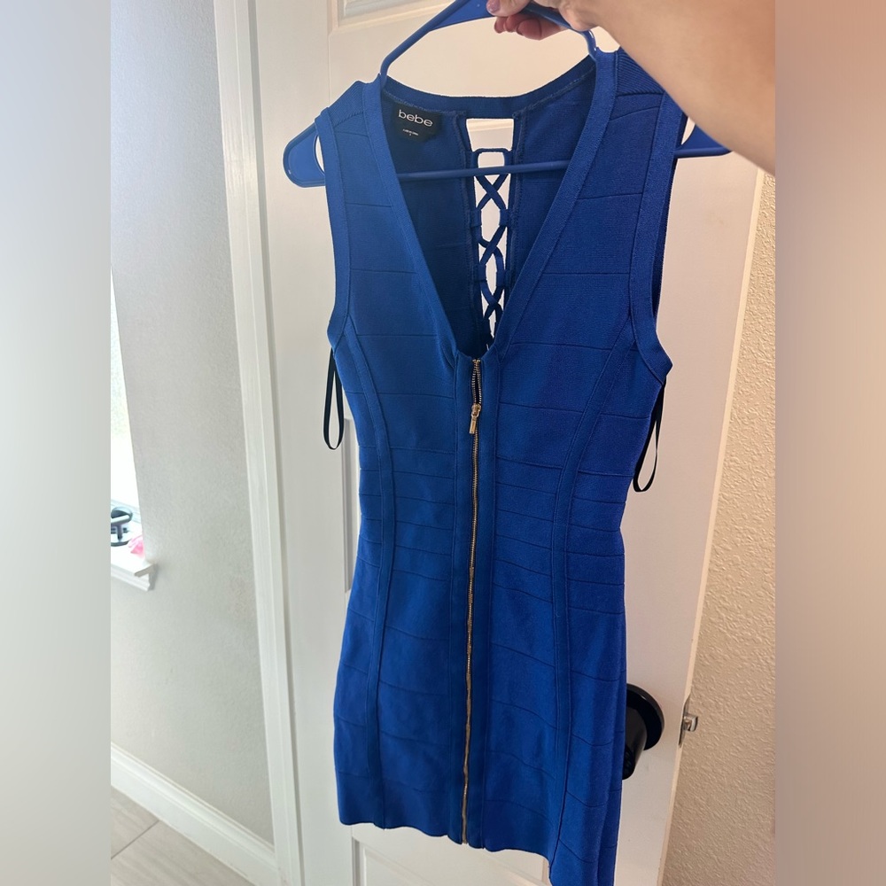 Blue Bebe bandage dress